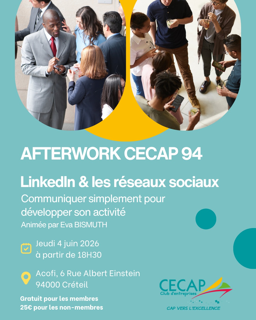 Afterwork – LinkedIn & les réseaux sociaux